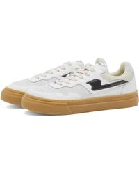 Stepney Workers Club - Pearl S-Strike Leather Mix Sneakers - Lyst