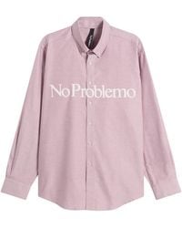 No Problemo - Logo Oxford Shirt - Lyst