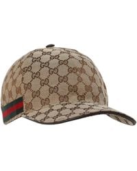 Gucci - Baseball-Cap mit Webstreifen - Lyst