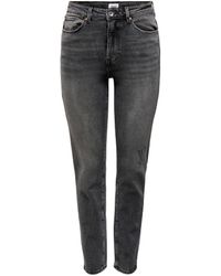 ONLY - Jeans EMILY Straight Fit - Lyst