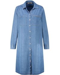 Smith & Soul - Hemdblusenkleid mit Lyocell - Lyst