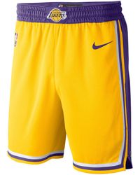 Nike Basketball - NBA Los Angeles Lakers Swingman Shorts - Lyst