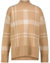 Barbour - Strickpullover mit Tartan-Muster HARRIET - Lyst