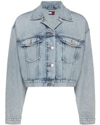Tommy Hilfiger - Jeansjacke OVERSIZED CROPPED FIT TRUCKER JACKET - Lyst