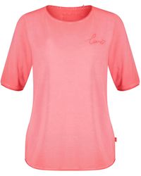 LIEBLINGSSTÜCK - T-Shirt mit gesticktem Love CANDICEEP - Lyst