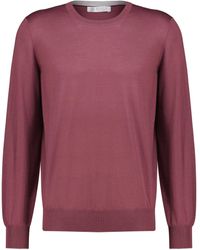 Brunello Cucinelli - Feinstrickpullover aus Wolle mit Kaschmir - Lyst