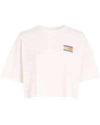 Tommy Hilfiger - T-Shirt SUMMER FLAG Cropped Fit - Lyst