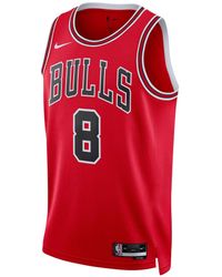 Nike - Lauri Markkanen Bulls Icon Edition 2020 NBA Swingman Trikot - Lyst