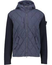 Stone Island - Jacke mit Wolle - Lyst