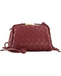 Bottega Veneta - Schultertasche aus Kalbsleder CONCERT POUCH - Lyst