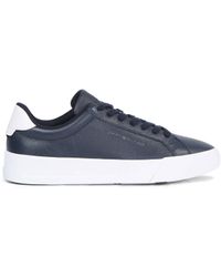Tommy Hilfiger - Sneaker TH COURT BETTER LEATHER TUMBLED - Lyst