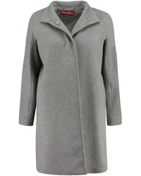 Max Mara Studio Mantel "Melina" - Mettallic