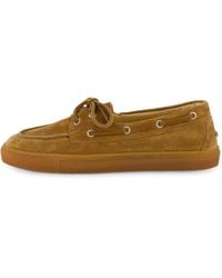 COPENHAGEN - Segelschuhe aus Leder CPH160 - Lyst