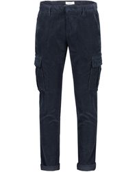 Dondup Cordhose Slim Fit - Blau
