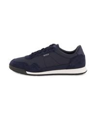 BOSS - Sneaker aus Leder TITANIUM - Lyst