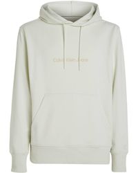 Calvin Klein - Sweatshirt mit Kapuze SQUARE FREQUENCY LOGO HOODIE - Lyst