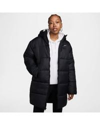 Nike - Funktionsjacke W NSW TF SNFL NK CLSC PRKA BLACK/WHITE - Lyst