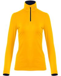 Kjus - Skishirt FEEL MIDLAYER HALF ZIP Langarm - Lyst