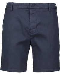 Dondup - Shorts mit Leinen und Lyocell BERMUDA MANHEIM - Lyst