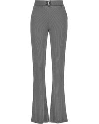 Calvin Klein - Hose WASHED RIB WOVEN LABEL PANT - Lyst