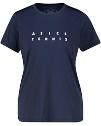 Asics - Tennisshirt COURT TENNIS GRAPHIC TEE - Lyst