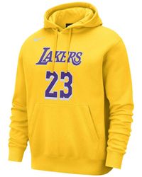 Nike - Hoodie NBA LOS ANGELES LAKERS LEBRON JAMES - Lyst