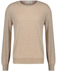 Brunello Cucinelli - Feinstrickpullover aus Wolle mit Kaschmir - Lyst