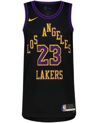 Nike - Basketballtrikot NBA LEBRON JAMES LOS ANGELES LAKERS CITY EDITION - Lyst