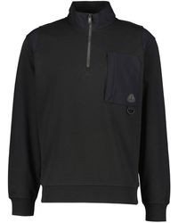 Moose Knuckles - Sweatshirt DALON 1/4 ZIP - Lyst