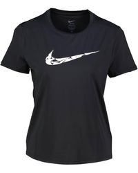 Nike - Laufshirt ONE SWOOSH DRI-FIT Regular Fit Kurzarm - Lyst