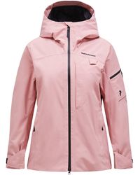 Peak Performance - Skijacke mit Kapuze ALPINE GORE-TEX 2L INSULATED - Lyst