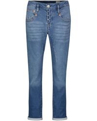 Herrlicher - Jeans SHYRA cropped - Lyst