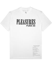 PUMA - Lifestyle - Textilien - T-Shirts X PLEASURES Graphic T-Shirt - Lyst