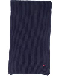Tommy Hilfiger - Schal ESSENTIAL FLAG SCARF aus Baumwolle und Kaschmir - Lyst
