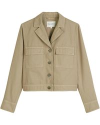 Marc O' Polo - Hemdjacke aus Bio-Baumwolle und Leinen - Lyst