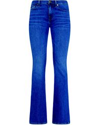 7 For All Mankind - Jeans HW ALI SLIM ILLUSION SATURDAY Slim Fit Boot Cut - Lyst