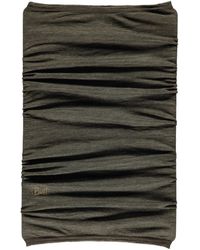 Buff Multifunktionstuch "Lightweight Merino Wool Solid Bark" - Grün