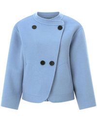 Rich & Royal - Jacke mit Wolle - Lyst