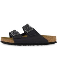 Birkenstock - Pantoletten ARIZONA SFB LEOI aus Leder - Lyst