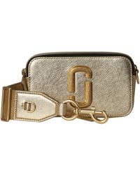 Marc Jacobs - Umhängetasche aus Leder THE METALLIC SNAPSHOT DTM - Lyst