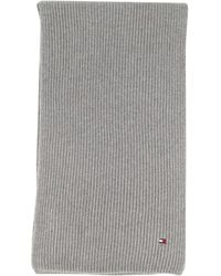 Tommy Hilfiger - Schal ESSENTIAL FLAG SCARF aus Baumwolle und Kaschmir - Lyst