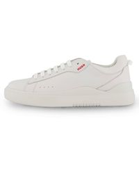 HUGO - Sneaker BLAKE_TENN_LT_N aus Leder - Lyst