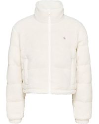 Tommy Hilfiger - Jacke aus Teddy-Fleece - Lyst