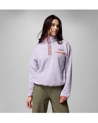 Columbia - Fleecepullover HELVETIA II CROPPED HALF SNAP FLEECE - Lyst
