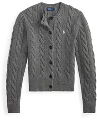 Polo Ralph Lauren - Strickjacke aus Wolle und Kaschmir - Lyst