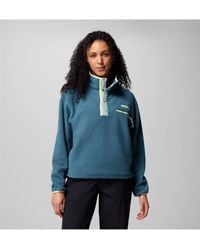 Columbia - Fleecepullover HELVETIA II CROPPED HALF SNAP FLEECE - Lyst