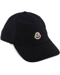 Moncler - Baseball Cap aus Gabardine - Lyst