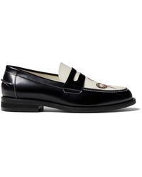 Duke & Dexter - Duke + Dexter Penny Loafer WILDE SNAKE - Lyst
