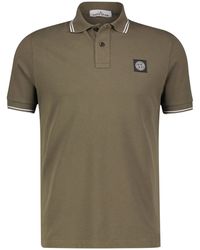 Stone Island - Poloshirt mit Bio-Baumwolle - Lyst