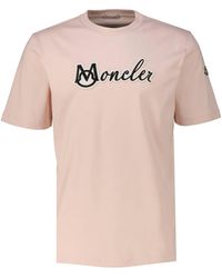 Moncler - T-Shirt Relaxed Fit - Lyst